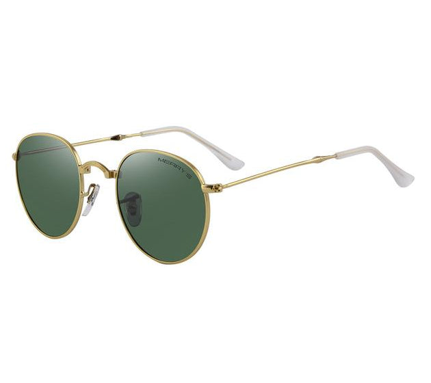 Retro Oval Folded Sunglasses (6 color) S'8093