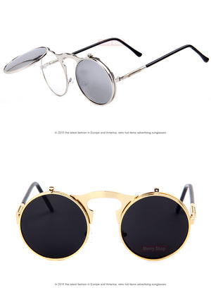 Steampunk Retro Circle  Sunglasses (5 color) MSP383