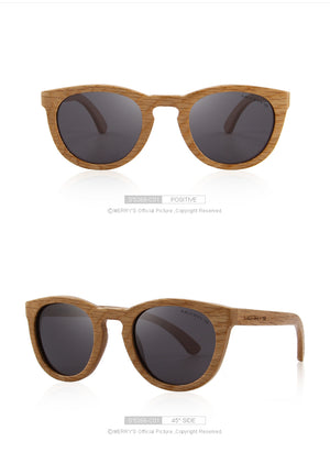 Wooden Retro Polarized Sun Glasses (6 color) S5268