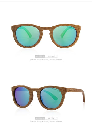 Wooden Retro Polarized Sun Glasses (6 color) S5268