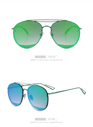 Twin Beam Rimless Sunglasses (9 color) S8096