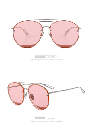 Twin Beam Rimless Sunglasses (9 color) S8096