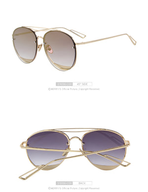 Twin Beam Rimless Sunglasses (9 color) S8096