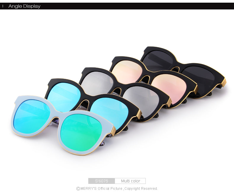 Cat Eye Polarized Sunglasses (5 color) S'6075