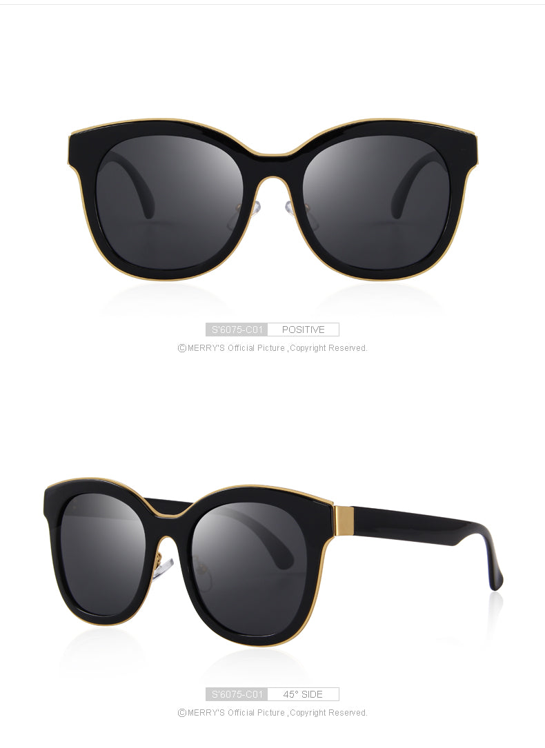 Cat Eye Polarized Sunglasses (5 color) S'6075