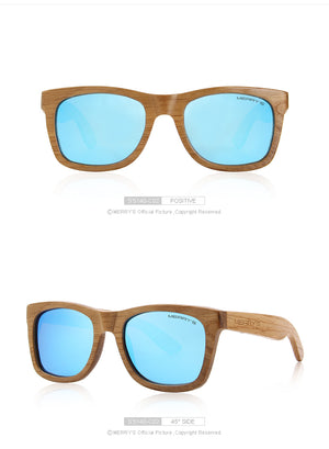 Retro Polarized Wooden Sunglasses (5 color) S5140