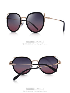 Cat Eye Polarized Sunglasses (4 color) S6176