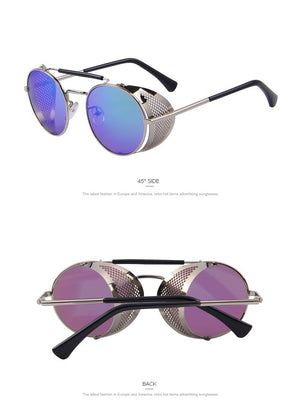 Retro Design Round Steampunk Sun glasses (6 color) MSP592