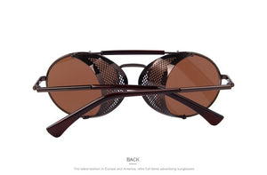 Retro Design Round Steampunk Sun glasses (6 color) MSP592