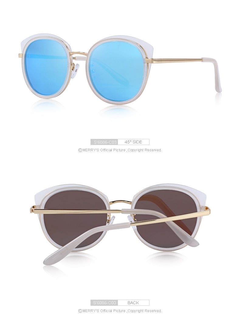 Cat Eye Polarized Sunglasses (4 color) S6086