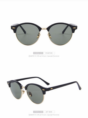 Unisex Polarized Sunglasses Half Frame(7 color) S8054