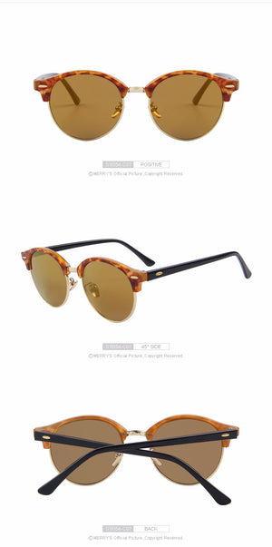 Unisex Polarized Sunglasses Half Frame(7 color) S8054