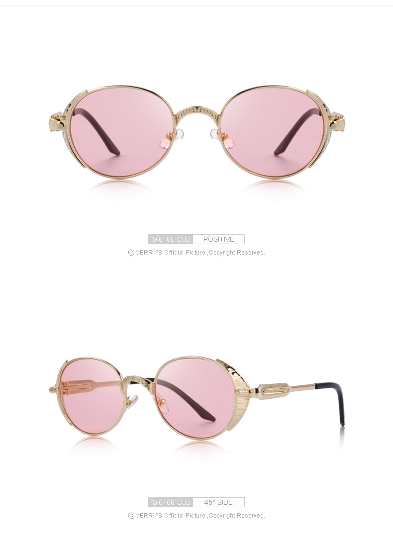 Steampunk Vintage Sunglasses (9 color) S'6166