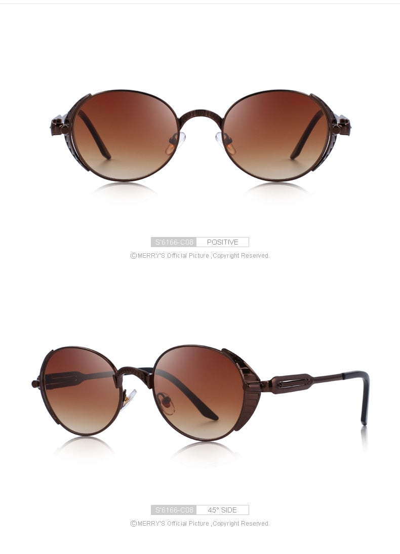 Steampunk Vintage Sunglasses (9 color) S'6166