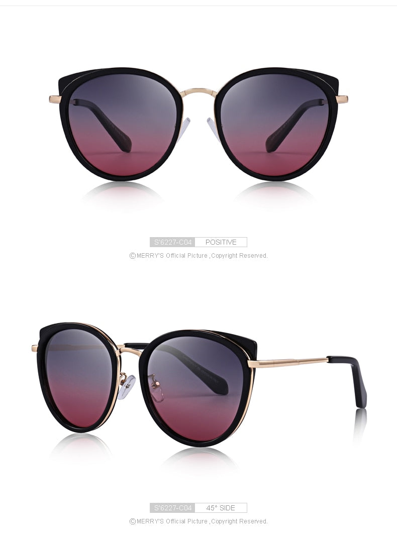 Fashion Polarized Sunglasses Metal Temple (5 color) S6227