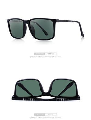 Classic Square Aluminium Legs HD Polarized Sunglasses(4 color) S8133