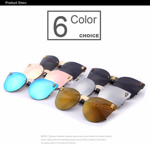 Gothic Skull Frame Metal Temple Sunglasses (6 color) MSP584