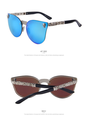 Gothic Skull Frame Metal Temple Sunglasses (6 color) MSP584