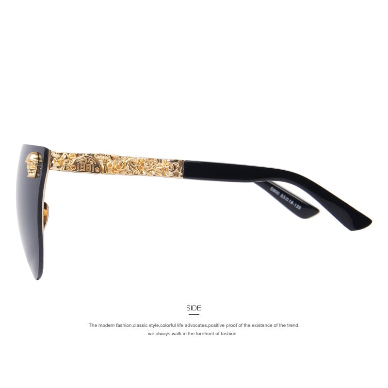 Gothic Skull Frame Metal Temple Sunglasses (6 color) MSP584