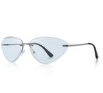 Rimless Cat Eye Sunglasses Gradient Lens (7 color) S6158