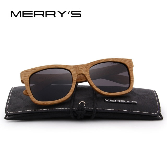 Retro Polarized Wooden Sunglasses (5 color) S5140