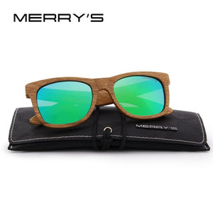 Retro Polarized Wooden Sunglasses (5 color) S5140