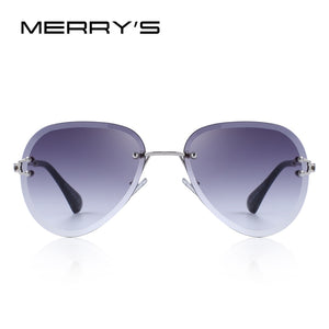 Rimless Pilot Sunglasses Gradient Lens (6 color) S6121