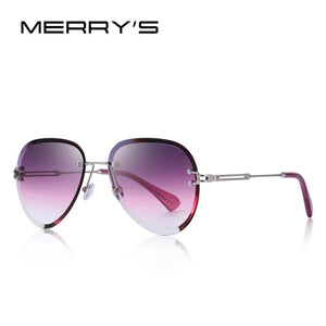 Rimless Pilot Sunglasses Gradient Lens (6 color) S6121