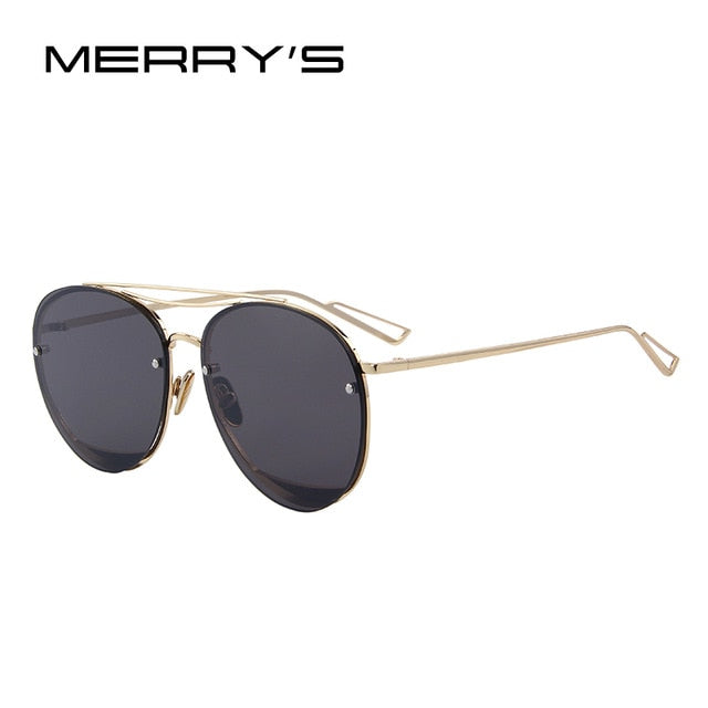 Twin Beam Rimless Sunglasses (9 color) S8096