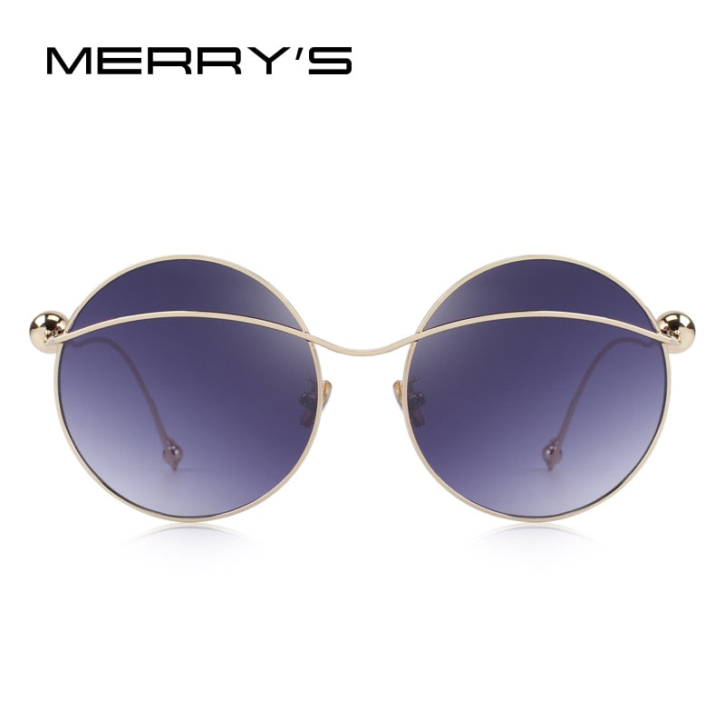 Butterfly Gradient Sunglasses Round Frame (9 color) S6361