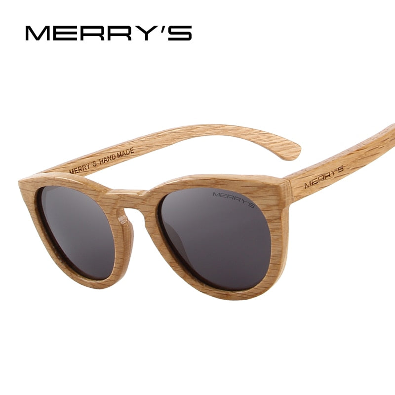 Wooden Retro Polarized Sun Glasses (6 color) S5268