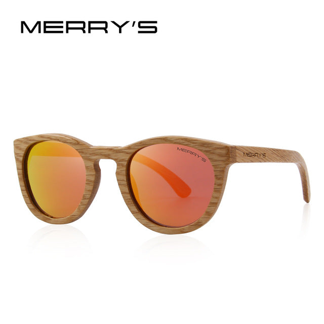 Wooden Retro Polarized Sun Glasses (6 color) S5268