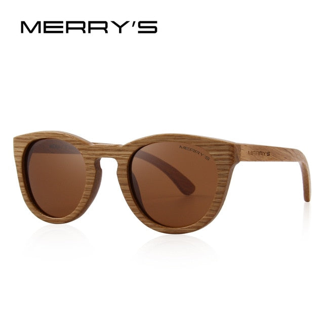 Wooden Retro Polarized Sun Glasses (6 color) S5268