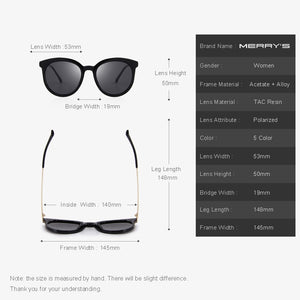Cat Eye Polarized Sunglasses (5 color) S6152