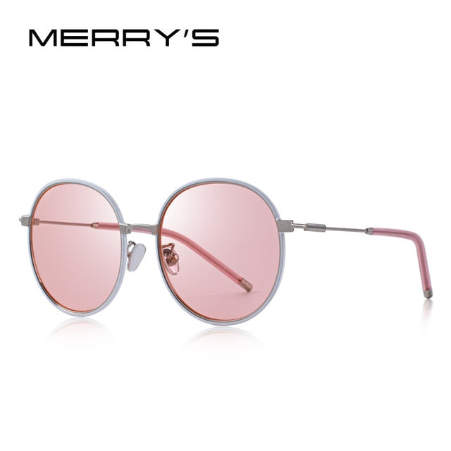 Oval Frame Sun Glasses Metal Temple (6 color) S6366