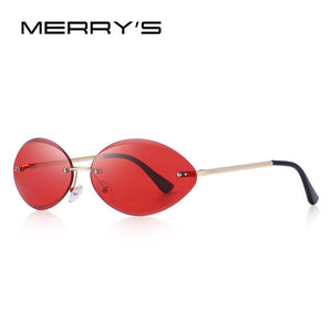 Rimless Oval Sunglasses Gradient Lens (7 color) S6157