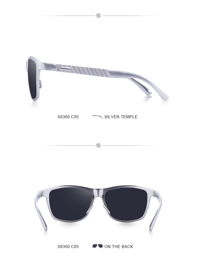 Aluminum Alloy Polarized Sunglasses Spring Hinge (7 color) S8360