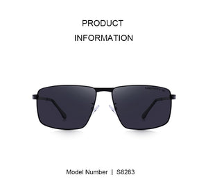 Rectangle Sunglasses Aviation Frame Polarized Sunglasses (3 color) S8283