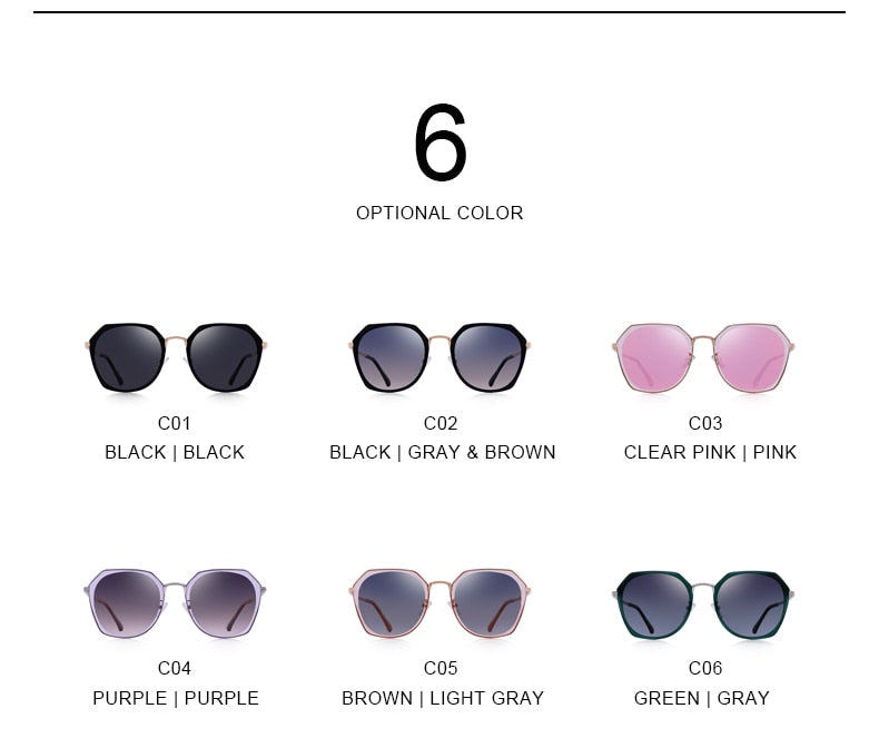 Polarized Sunglasses (6 color) S6286