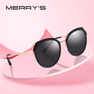 Retro Cat Eye HD Polarized Sunglasses  (4 color) S6270