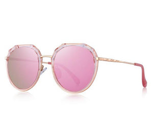 Oval Polarized Sunglasses Trending Pink (6 color) S6330