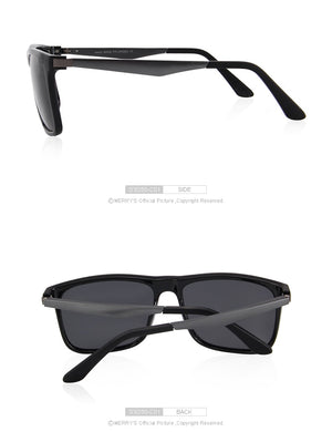 Aviation Aluminum Legs Polarized Square Sunglasses(5 color) S8250