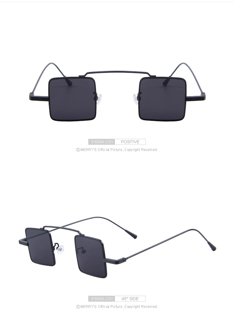 Steampunk Square Sunglasses (7color) S8084