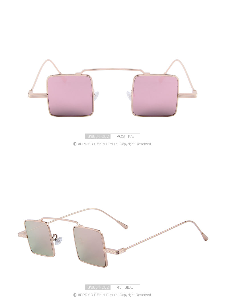 Steampunk Square Sunglasses (7color) S8084