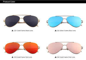 Ultralight Frame Sunglasses Flat Coating Mirror Lens (8 color) MSP566